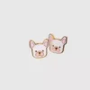 Boucles d’oreilles à vis « Chien »