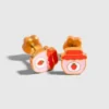 Boucles d’oreilles à vis « Confiture de fraise » de Pierced Co
