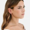Boucles d’oreilles à vis « Heart Duo » de Pierced Co