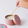 Bougie en boîte en fer-blanc au sucre de noix de coco Mersea