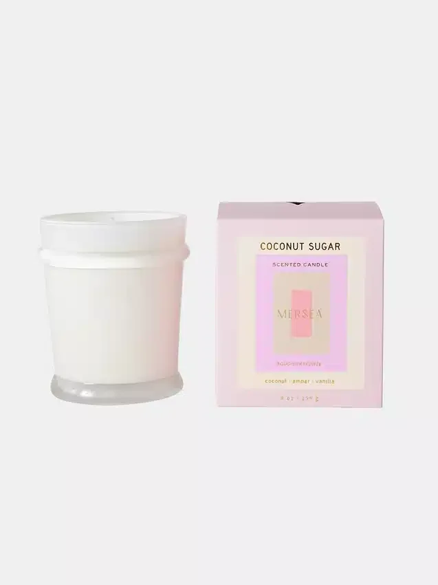 Bougie en coffret « Mersea Coconut Sugar »