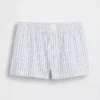 Boxer de pyjama en popeline