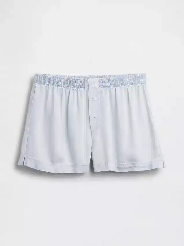 Boxer de pyjama en popeline