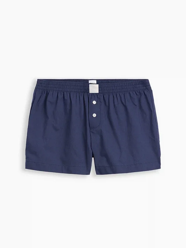 Boxer de pyjama en popeline