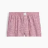 Boxer de pyjama en popeline