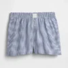 Boxer de pyjama en popeline
