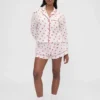Boxer de pyjama GAP × Summer Fridays en popeline « Kiss »