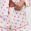 Boxer de pyjama GAP × Summer Fridays en popeline « Kiss »
