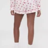 Boxer de pyjama GAP × Summer Fridays en popeline « Kiss »