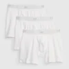 Boxers en coton stretch bio 5" (lot de 3)