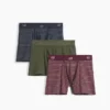 Boxers en coton stretch bio 5" (lot de 3)