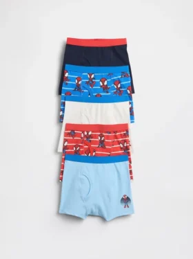 Boxers en coton stretch bio Marvel pour Bébé & Enfant (lot de 5)