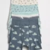 Boxers en coton stretch bio pour enfants (lot de 5)