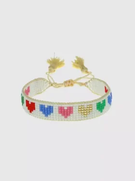 Bracelet Hart Rainbow Hearts