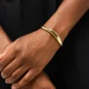 Bracelet jonc en or Ana Luisa Talia