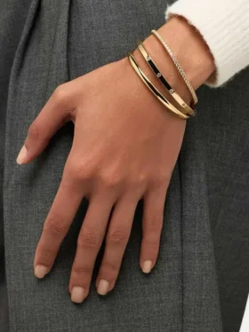 Bracelet jonc en or Selena d’Ana Luisa