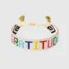 Bracelet à perles « Gratitude » arc-en-ciel de Hart