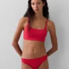 Bralette en coton bio extensible