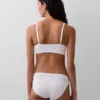 Bralette en coton bio extensible