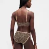 Bralette en coton bio extensible