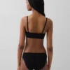Bralette en coton bio extensible