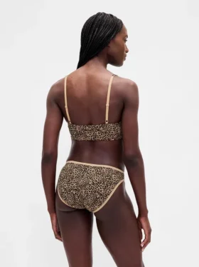 Bralette en coton bio extensible