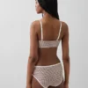 Bralette en coton bio extensible
