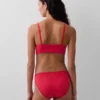 Bralette en coton bio extensible