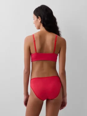 Bralette en coton bio extensible