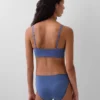 Bralette en coton bio extensible