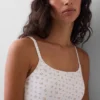 Bralette en coton bio extensible