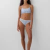 Bralette en coton bio extensible