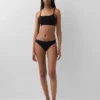 Bralette en coton bio extensible