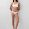 Bralette en coton bio extensible