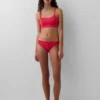 Bralette en coton bio extensible