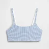 Bralette en coton bio extensible
