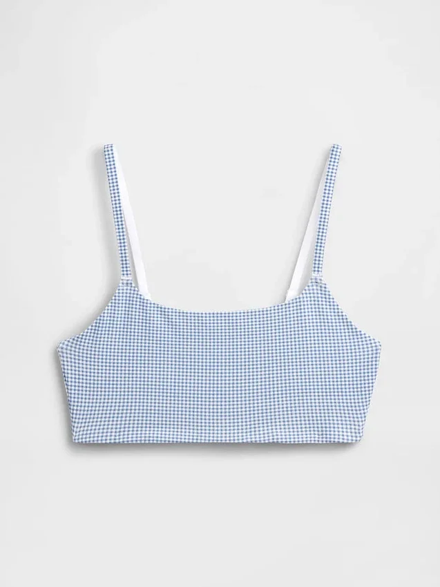 Bralette en coton bio extensible