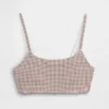 Bralette en coton bio extensible
