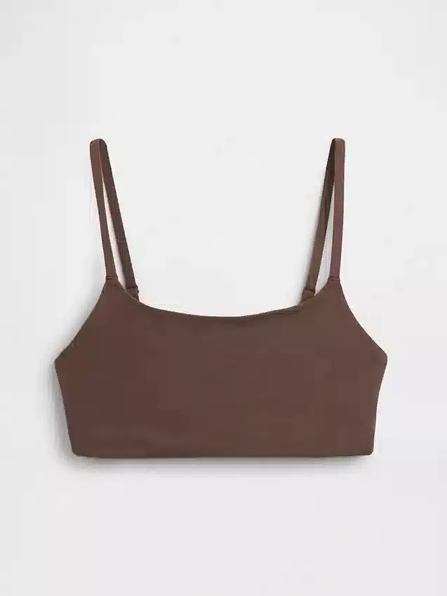 Bralette en coton bio extensible