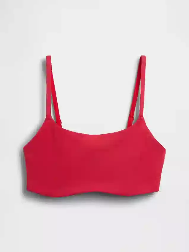 Bralette en coton bio extensible