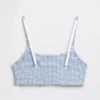Bralette en coton bio extensible