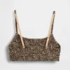Bralette en coton bio extensible