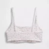 Bralette en coton bio extensible
