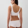 Bralette en coton bio extensible avec Gap Logo