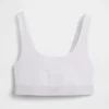 Bralette en coton bio extensible avec Gap Logo