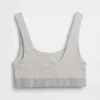 Bralette en coton bio extensible avec Gap Logo