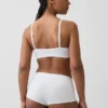 Bralette triangulaire en maille côtelée sans coutures