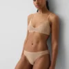 Brassière plongeante en dentelle Madesoft