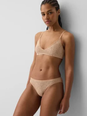 Brassière plongeante en dentelle Madesoft