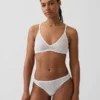 Brassière plongeante en dentelle Madesoft